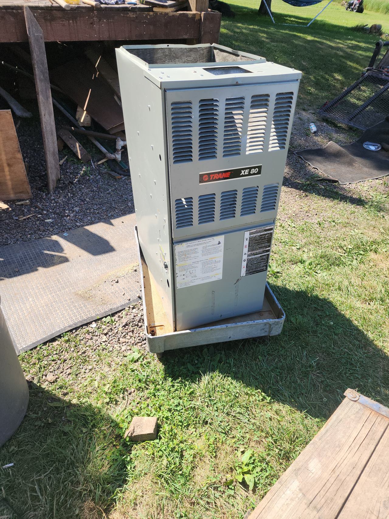 Trane XE 80 Gas Furnace