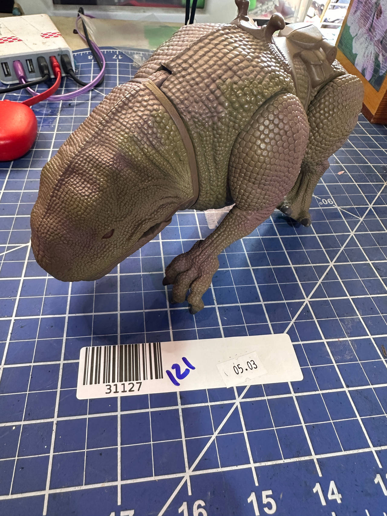 Star Wars Power of the Force Dewback. 121