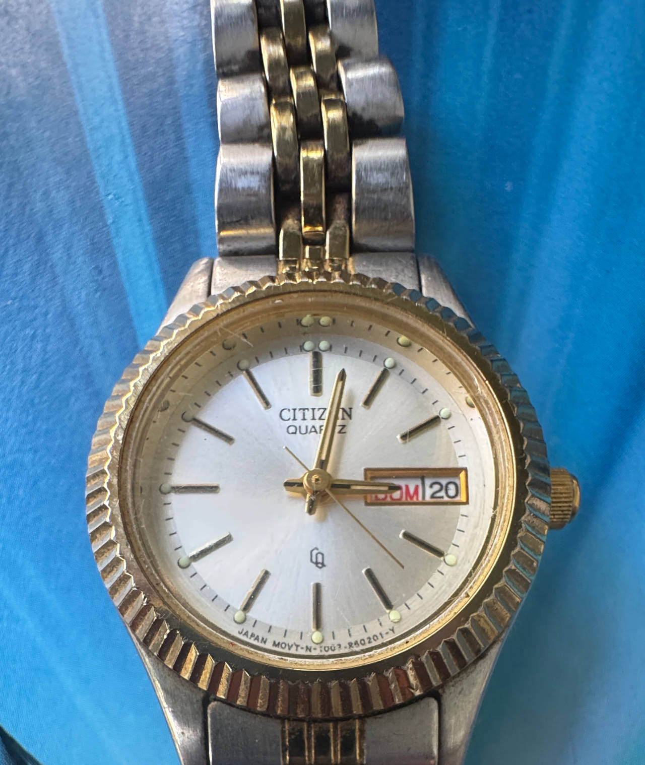 Citizen Vintage Two-Tone Quartz Day-Date Watch