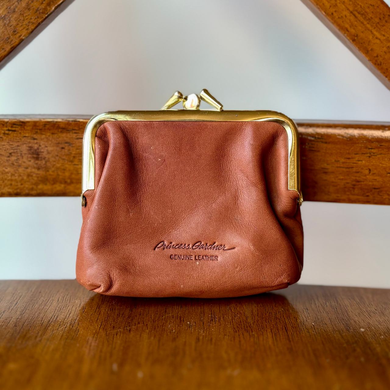 Princess Gardner Genuine Leather Coin Purse