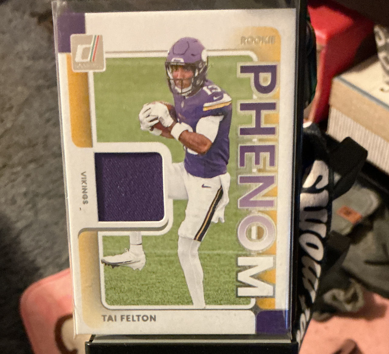 2024 Panini Donruss Tai Felton Phenoms Rookie Jersey Card
