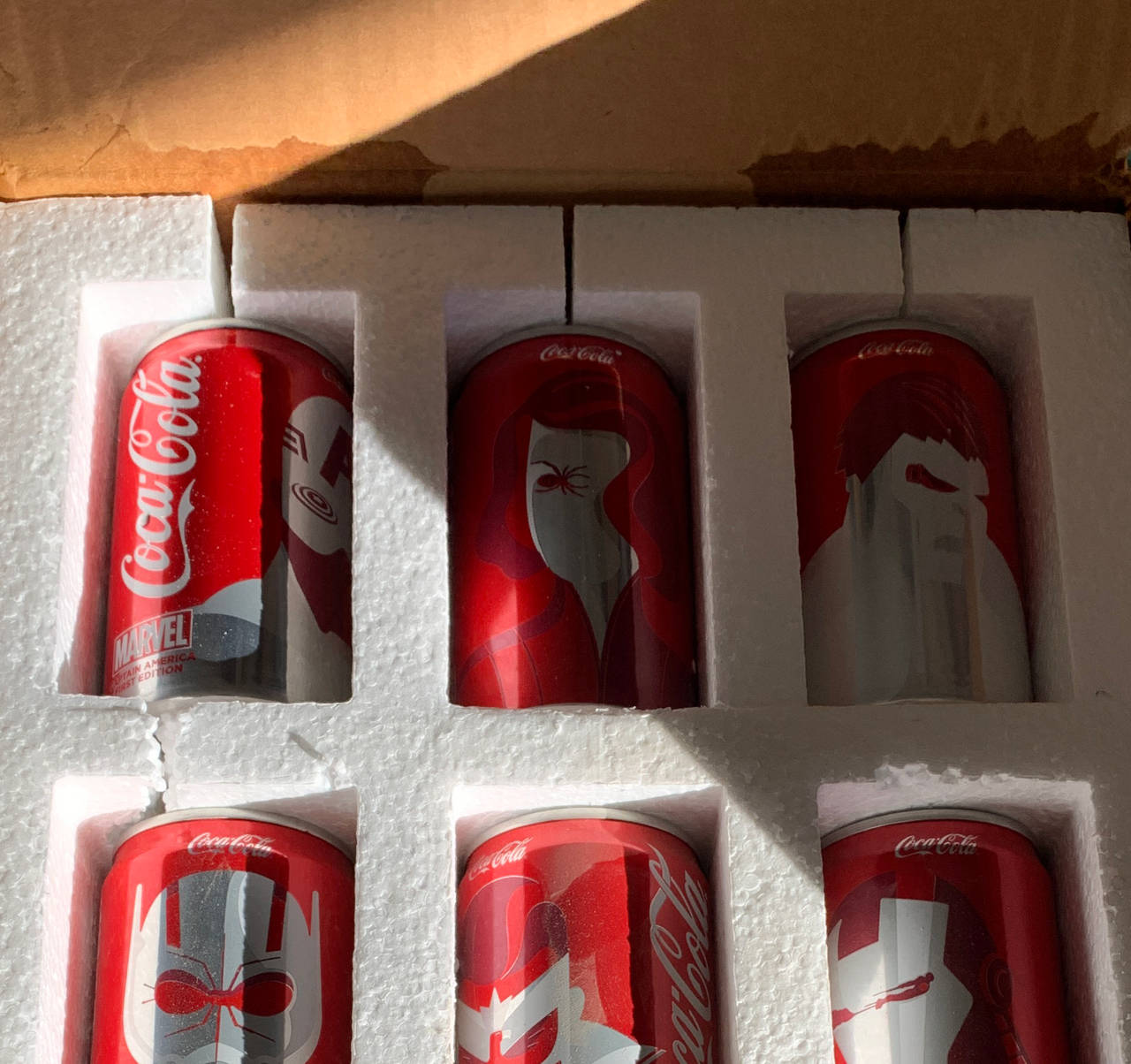 Coca-Cola Marvel Avengers Limited Edition 6-Pack Mini Cans
