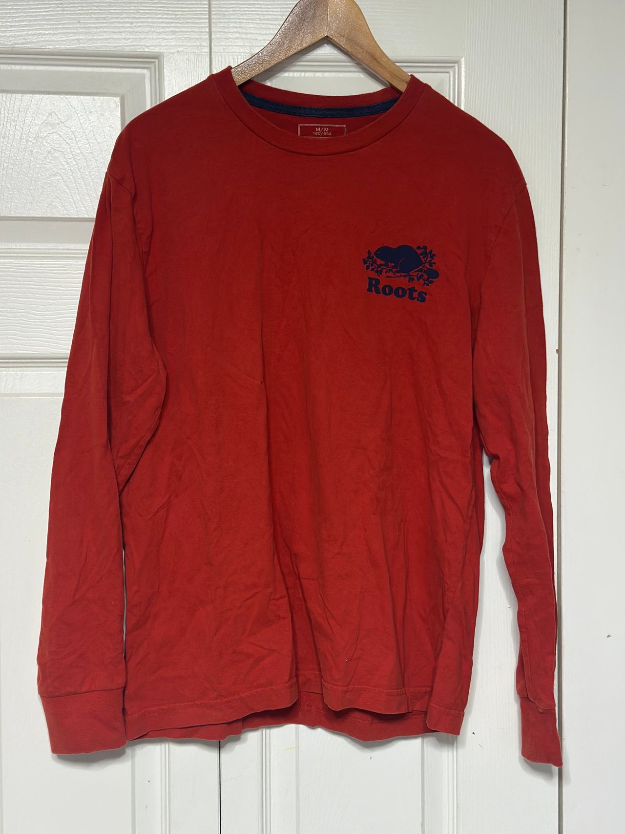 Roots Long Sleeve T-Shirt Mens