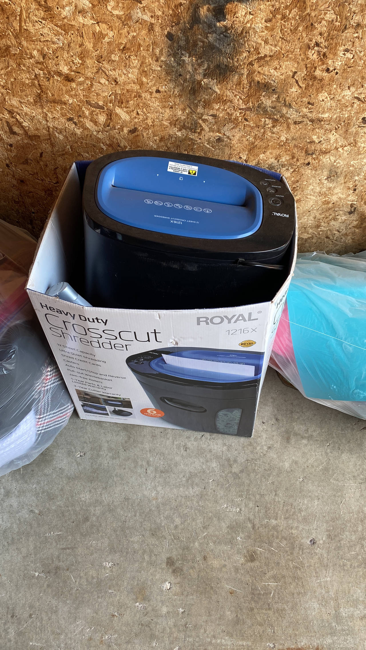 Royal Heavy Duty Crosscut Shredder