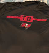 Tampa Bay Buccaneers Black Performance T-Shirt - Image 1