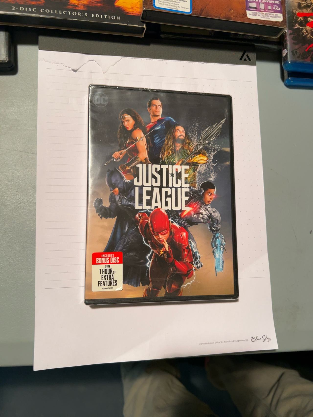 Warner Bros. Justice League DVD