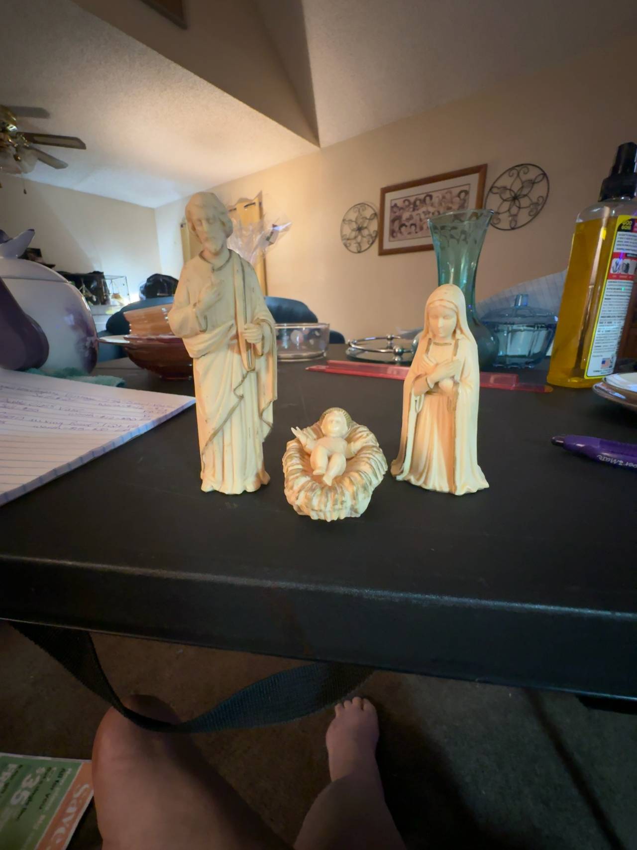 ARA St. Joseph Nativity Figure Vintage Plastic