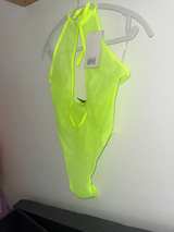 Fantasy Lingerie Glow Neon Fishnet Bodysuit - Image 2