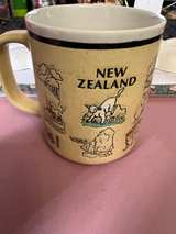 Vintage New Zealand Souvenir Coffee Mug - Image 2
