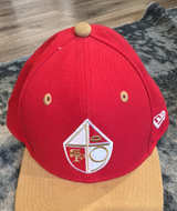 New Era San Francisco 49ers Shield Logo Fitted Hat - Image 1