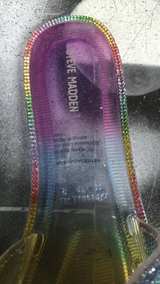 Steve Madden Hoku Rainbow Rhinestone Slide Sandals - Image 3