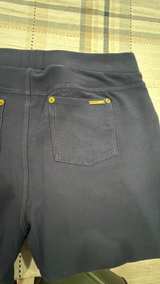 Michael Kors Navy Blue Pull-On Pants XL - Image 5