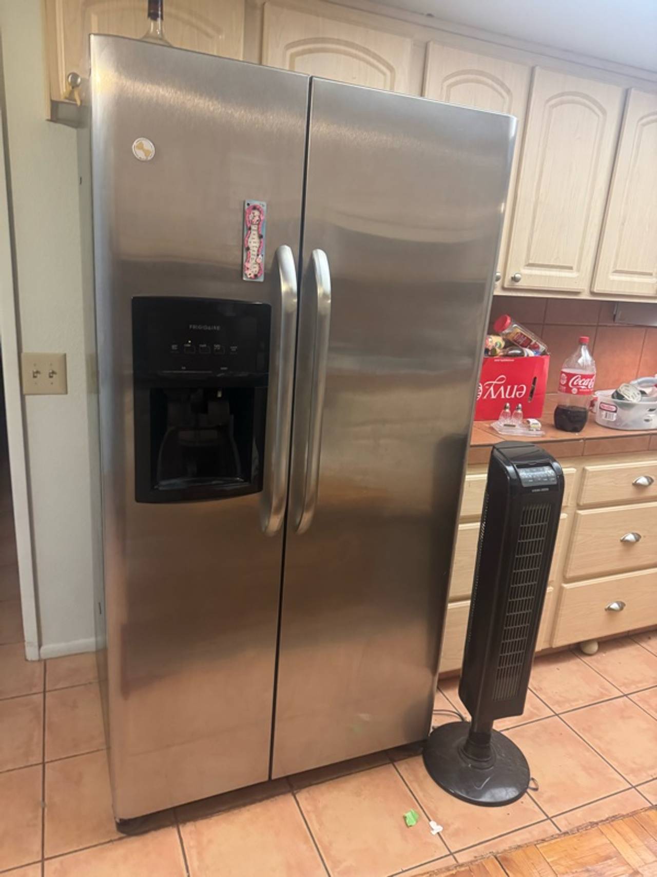 Frigidaire 36" Stainless Steel Side-by-Side Refrigerator