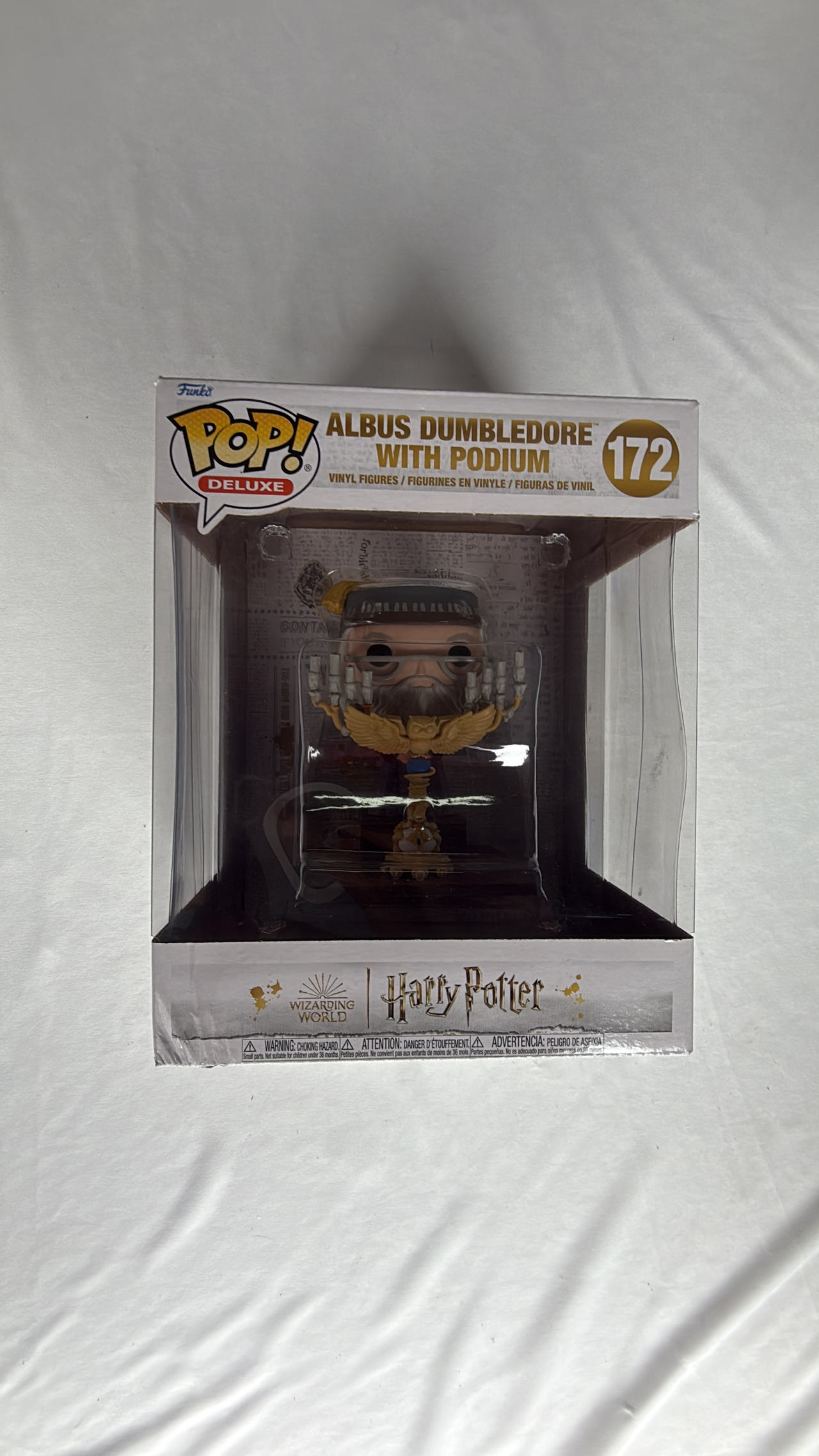 Funko Pop! Deluxe: Harry Potter - Albus Dumbledore with Podium #172