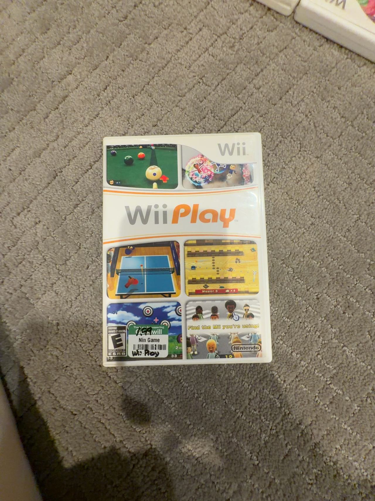 Nintendo Wii Play Game