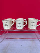 Vintage Homer Laughlin Tom and Jerry Mug Set of 6 - Image 1