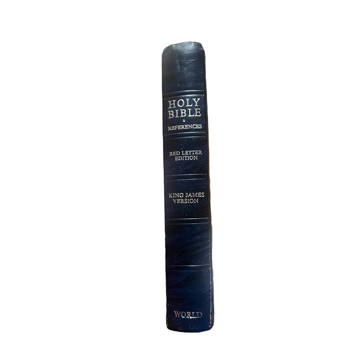World Publishing King James Version Red Letter Edition KJV Holy Bible with Refer