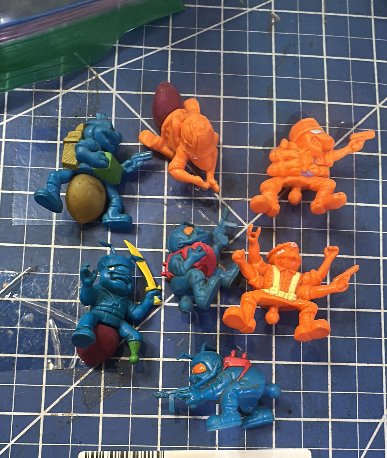 Galoob Army Ants Mini Figures Lot. 004