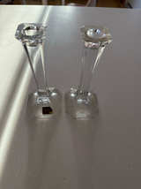 Mikasa Park Lane Crystal Candlestick Holders - Image 1