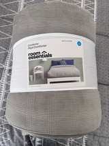 Queen Comforter - Grey - New - Image 1