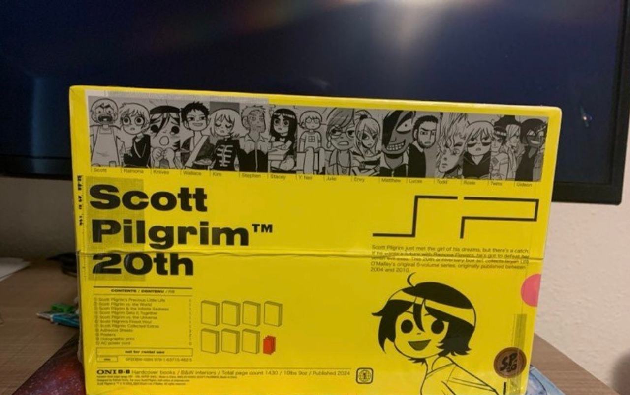 Scott Pilgrim 20th Anniversary Box Set