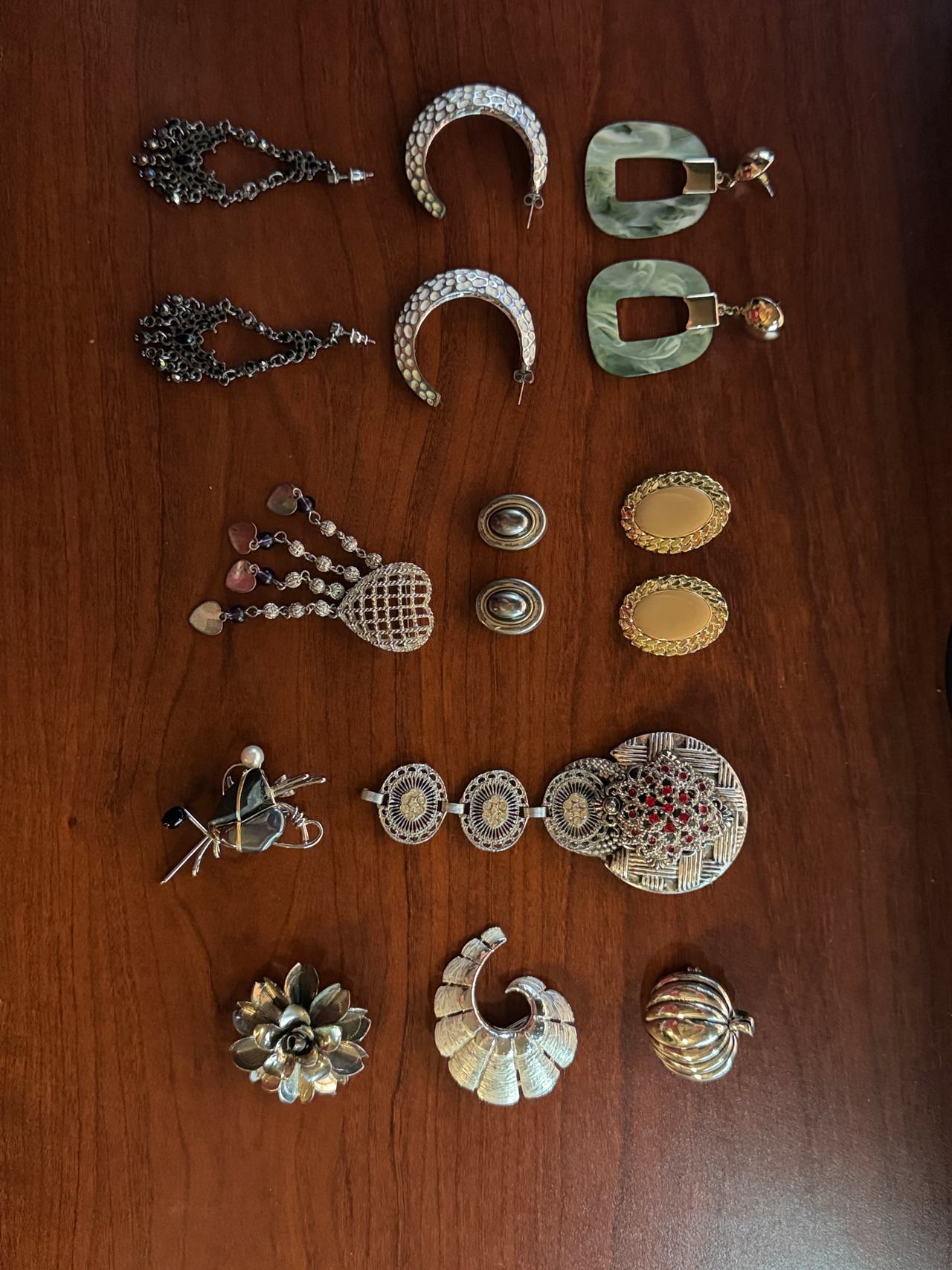 Assorted Vintage Costume Jewelry Lot