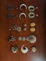 Assorted Vintage Costume Jewelry Lot - Image 1