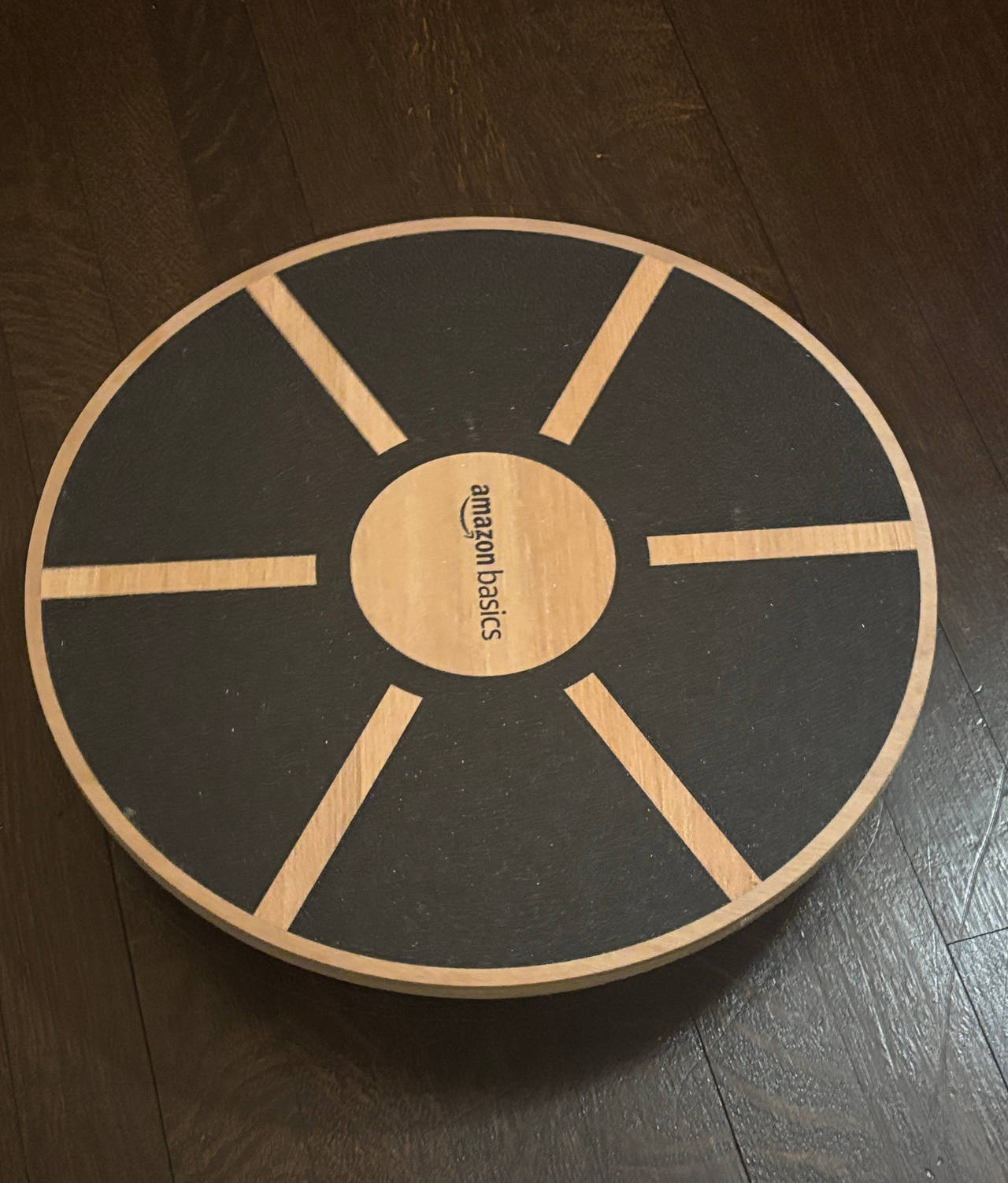 Amazon Basics Wood Wobble Balance Board