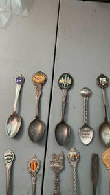 Vintage Souvenir Spoon Lot - Image 3