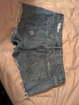 DL1961 Renee Cut-Off Denim Shorts - Image 1