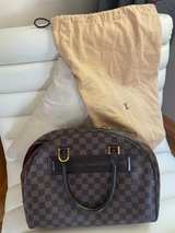 Louis Vuitton Damier Ebene Canvas Bowling Bag - Image 4
