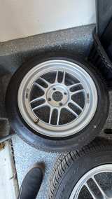 Enkei RPF1 Wheels 15x7 4x100 with Falken Ziex ZE960 A/S Tires - Image 2