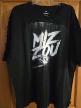 Rare Mizzou Tigers Fanatics T-Shirt Unique Full Back Printer Test Pattern - Image 2