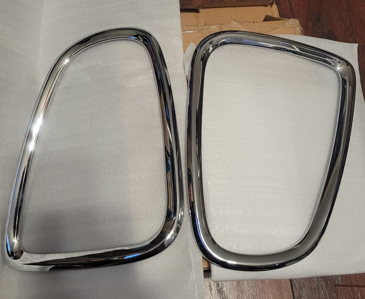 MINI Cooper Chrome Headlight Trim Bezels