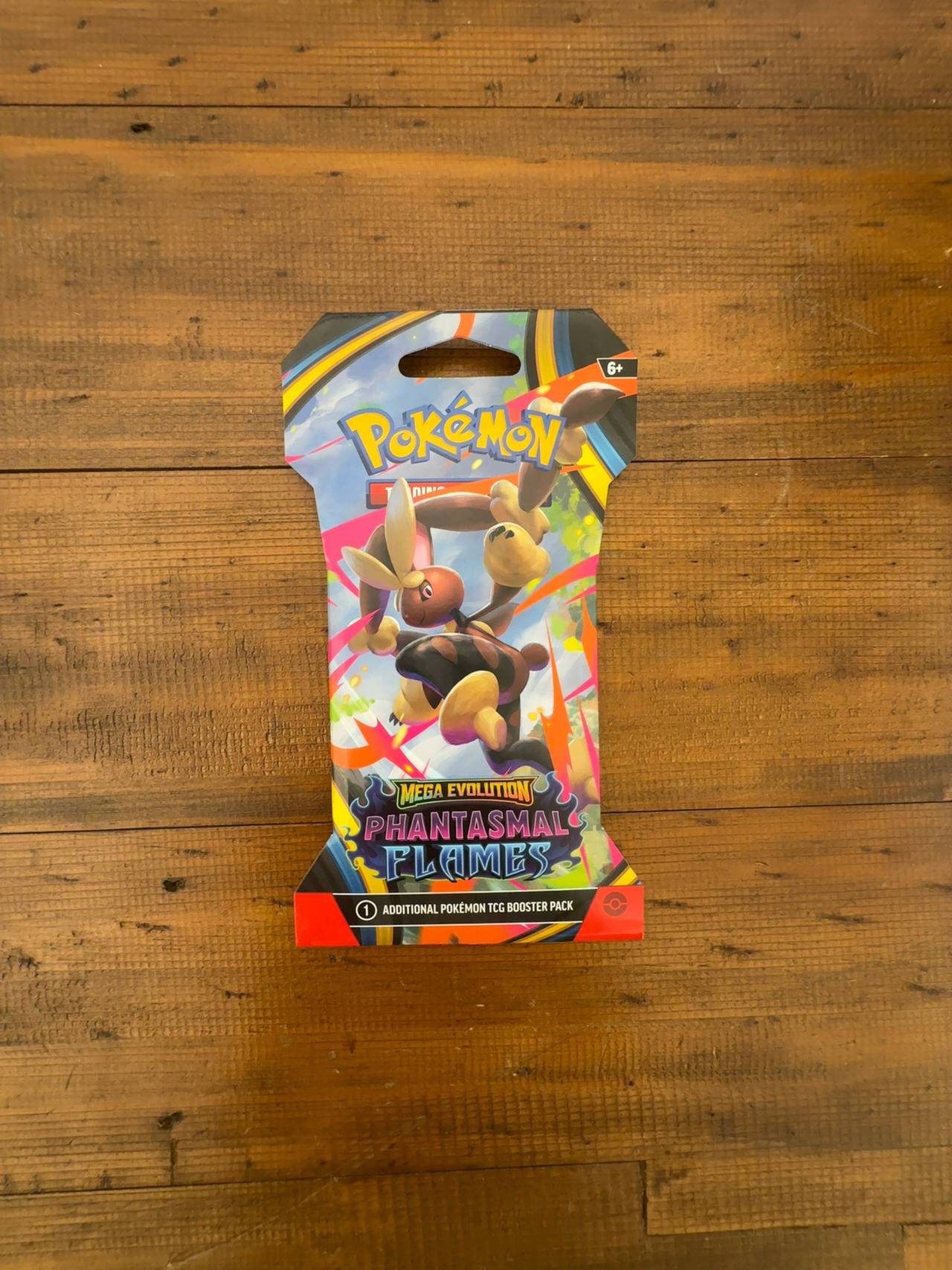 Pokemon TCG Mega Evolution Phantasmal Flames Booster Pack