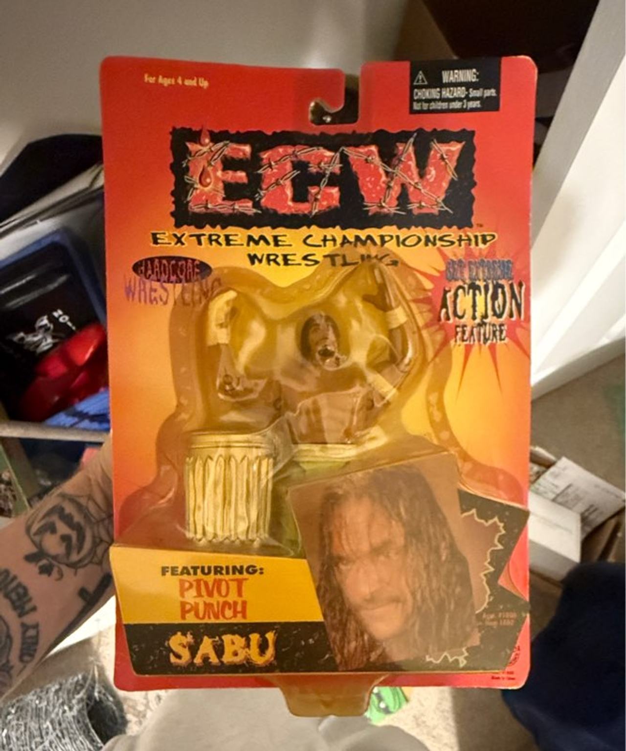 ECW original Sabu figure 90’s
