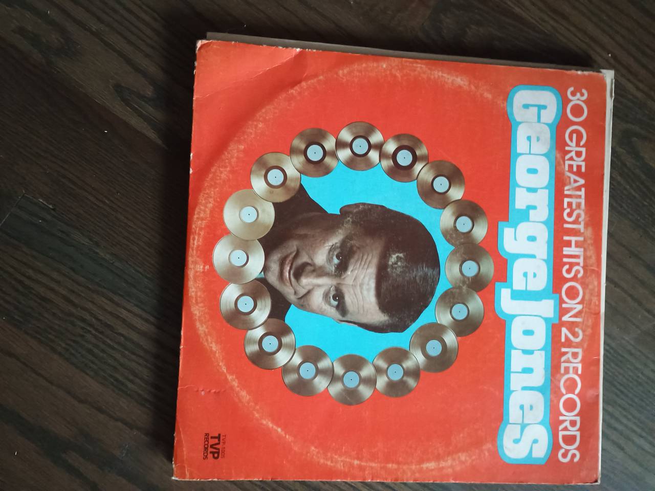 George Jones - 30 Greatest Hits on 2 Records Vinyl LP
