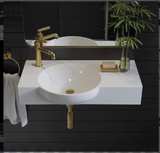 Modern Wall-Mounted Floating Bathroom Sink - Image 6