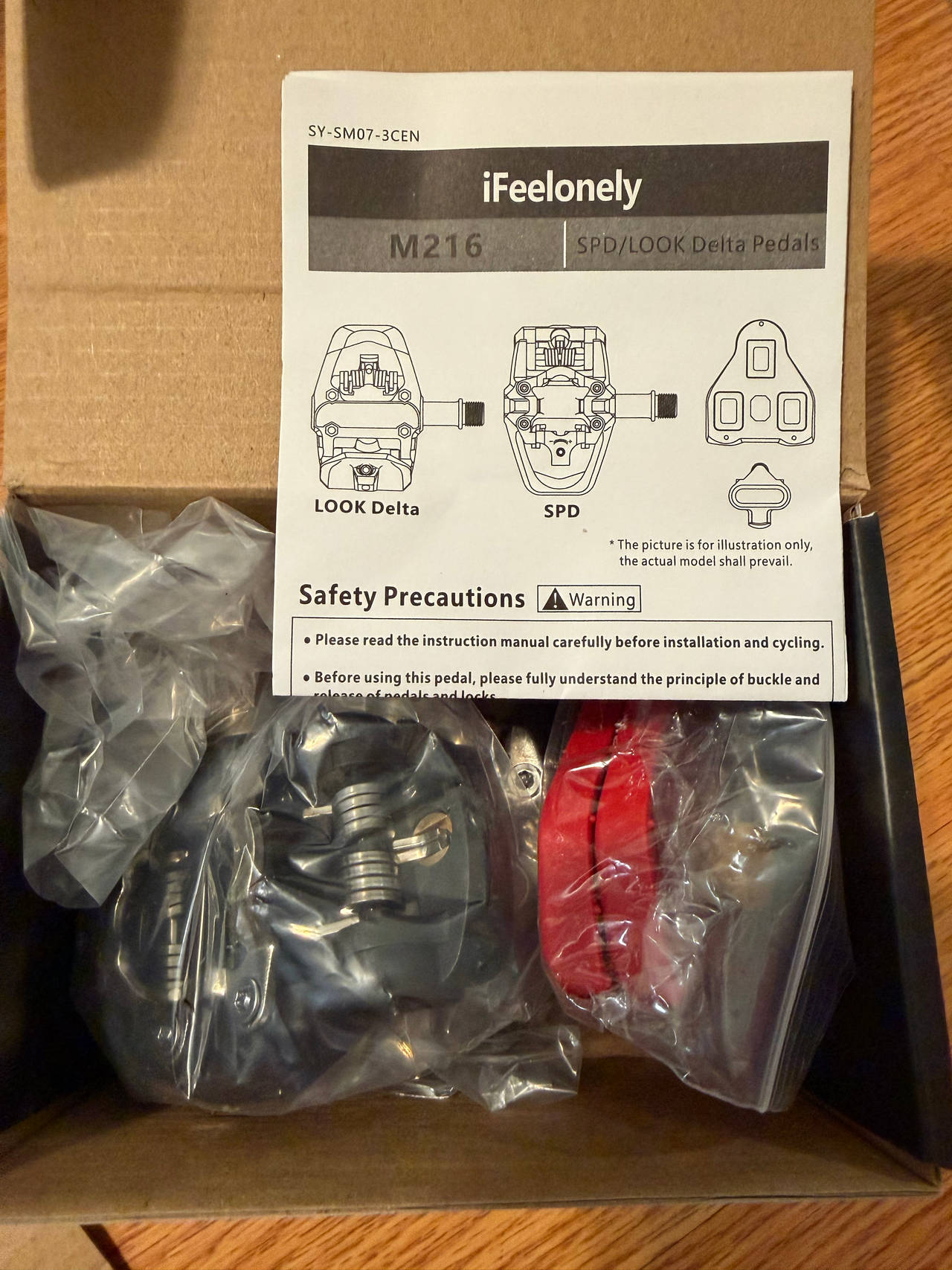 iFeelonely M216 SPD/LOOK Delta Pedals