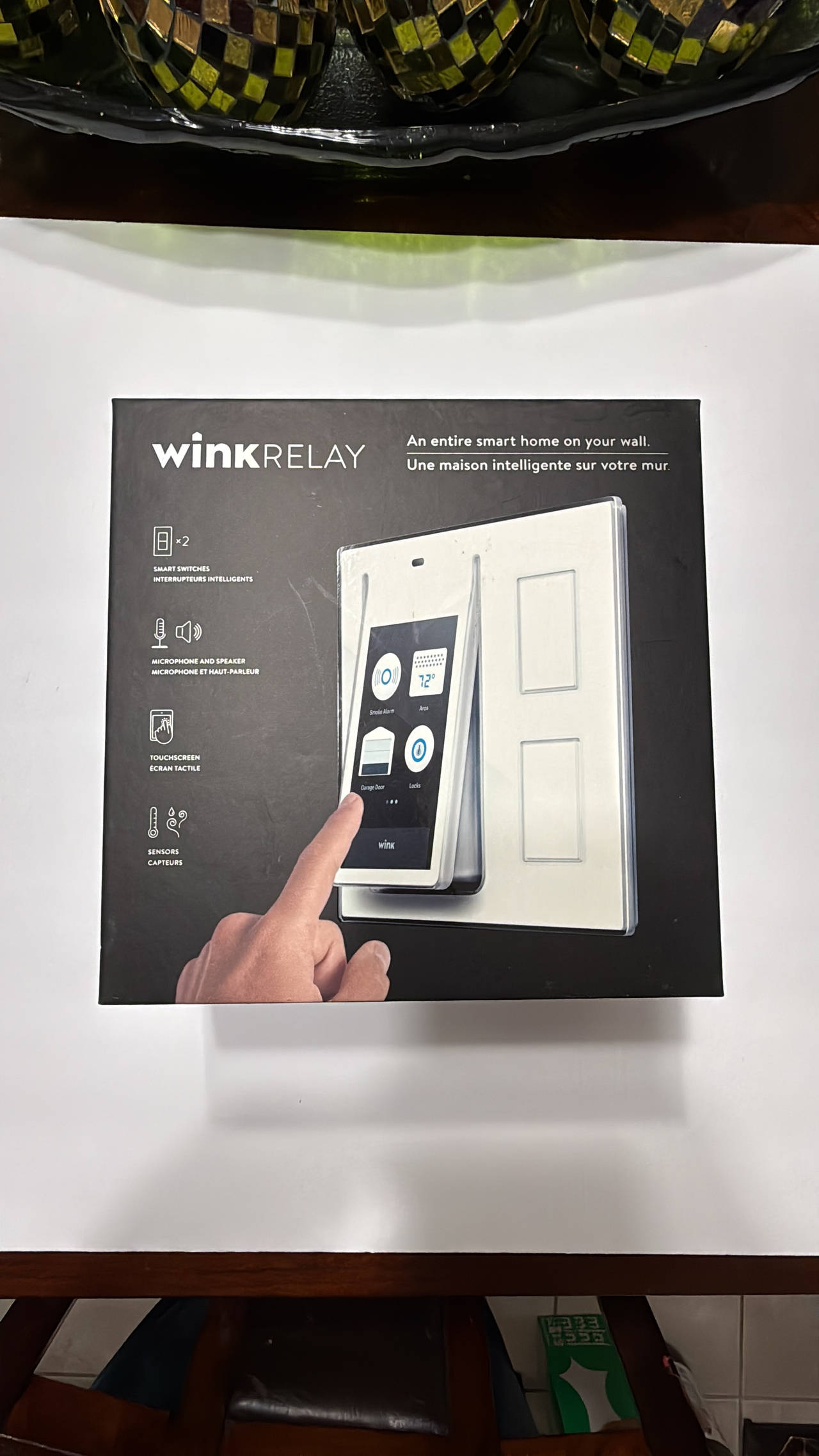 Wink Relay Smart Home Wall Controller
