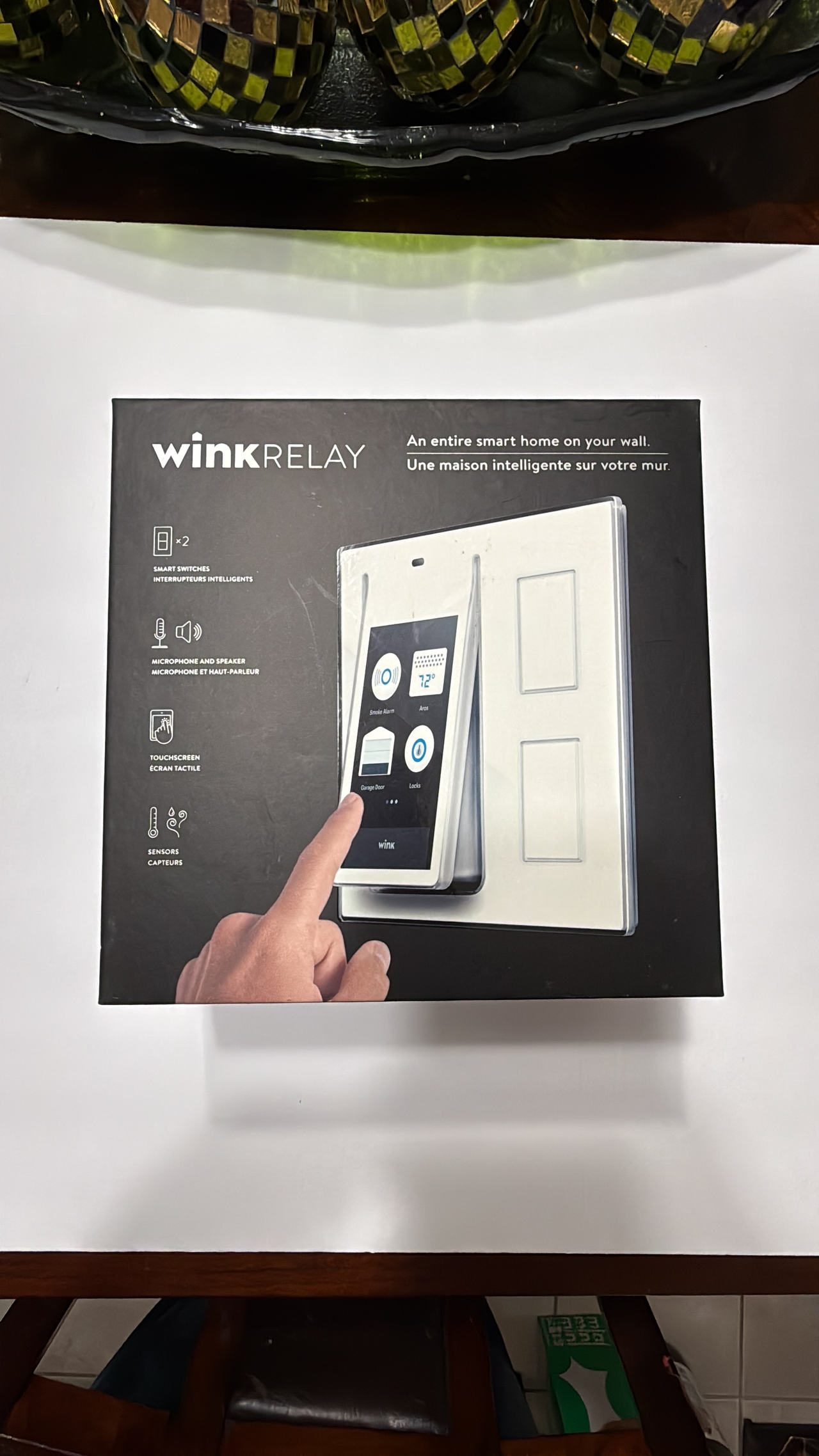 Wink Relay Smart Home Wall Controller
