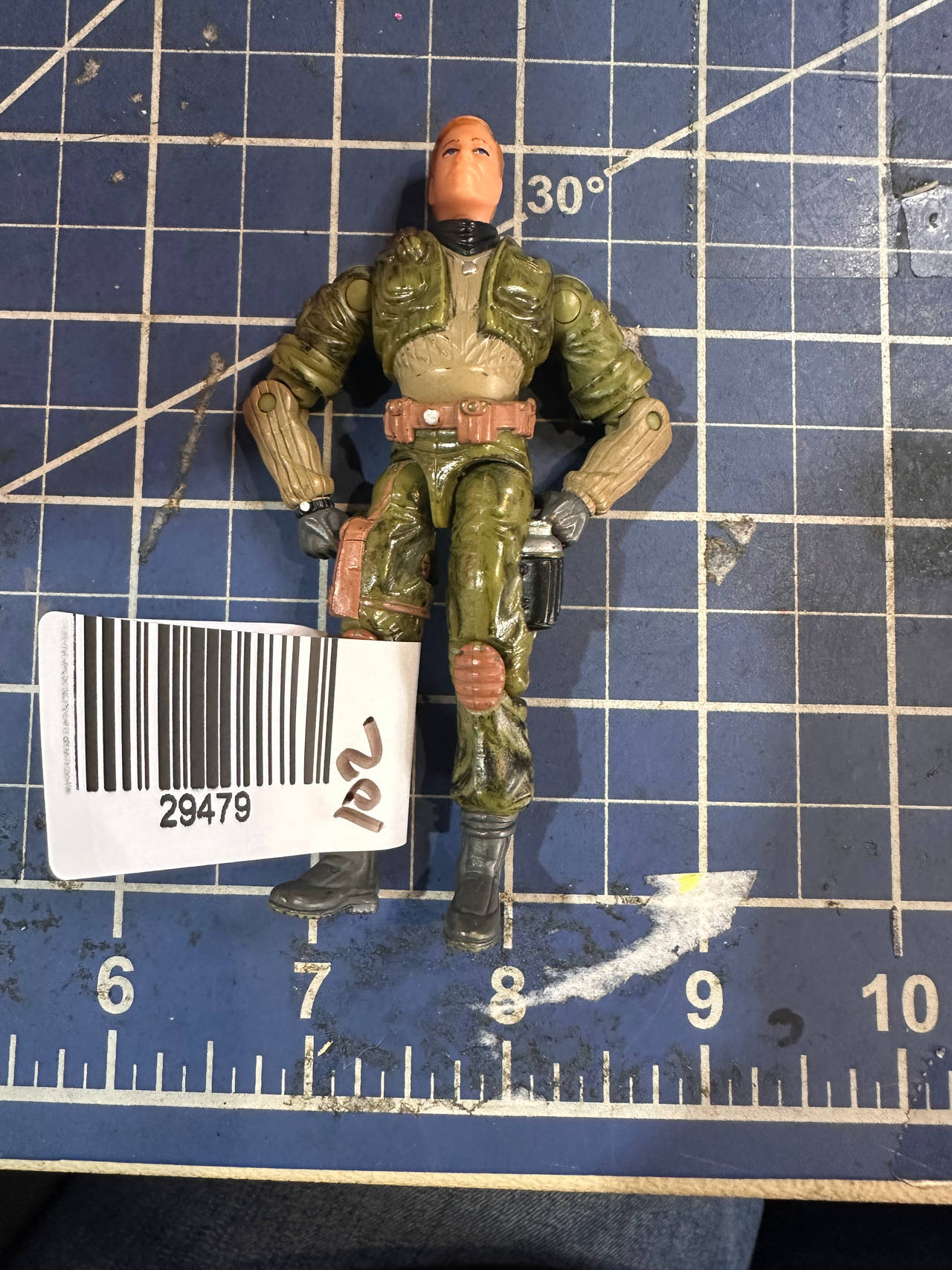 G.I. Joe Sgt. Stalker Spy Troops Action Figure 102. 29479