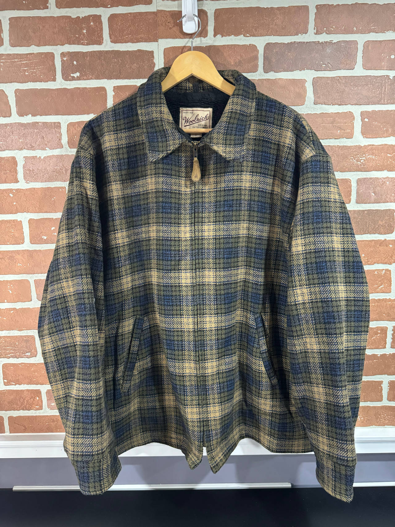 Woolrich Plaid Wool Jacket XL