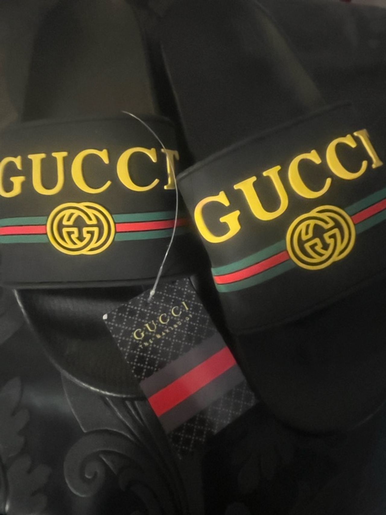 Gucci Original Slide Black Leather