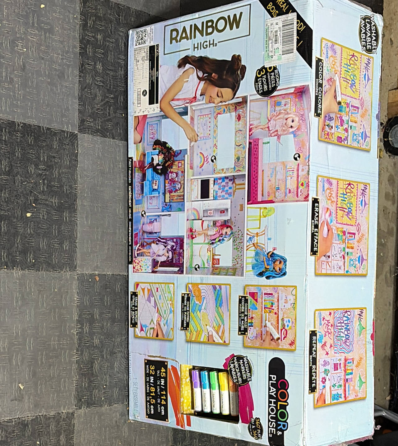 Rainbow High Color & Create Play House