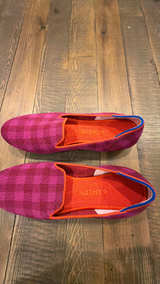 Rothy's The Loafer Cherry Gingham Size 7.5 - Image 3