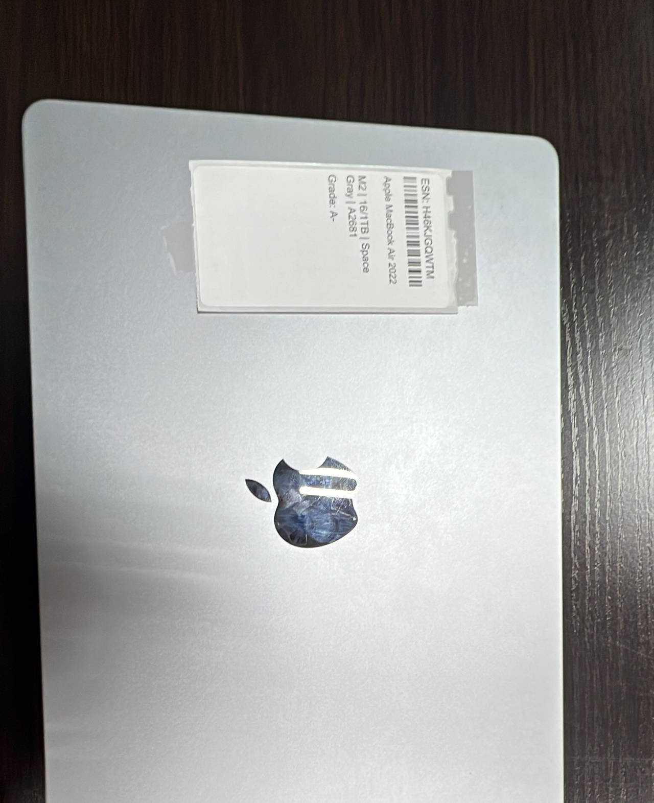 Apple MacBook Air 2022 M2 16GB 1TB Space Gray
