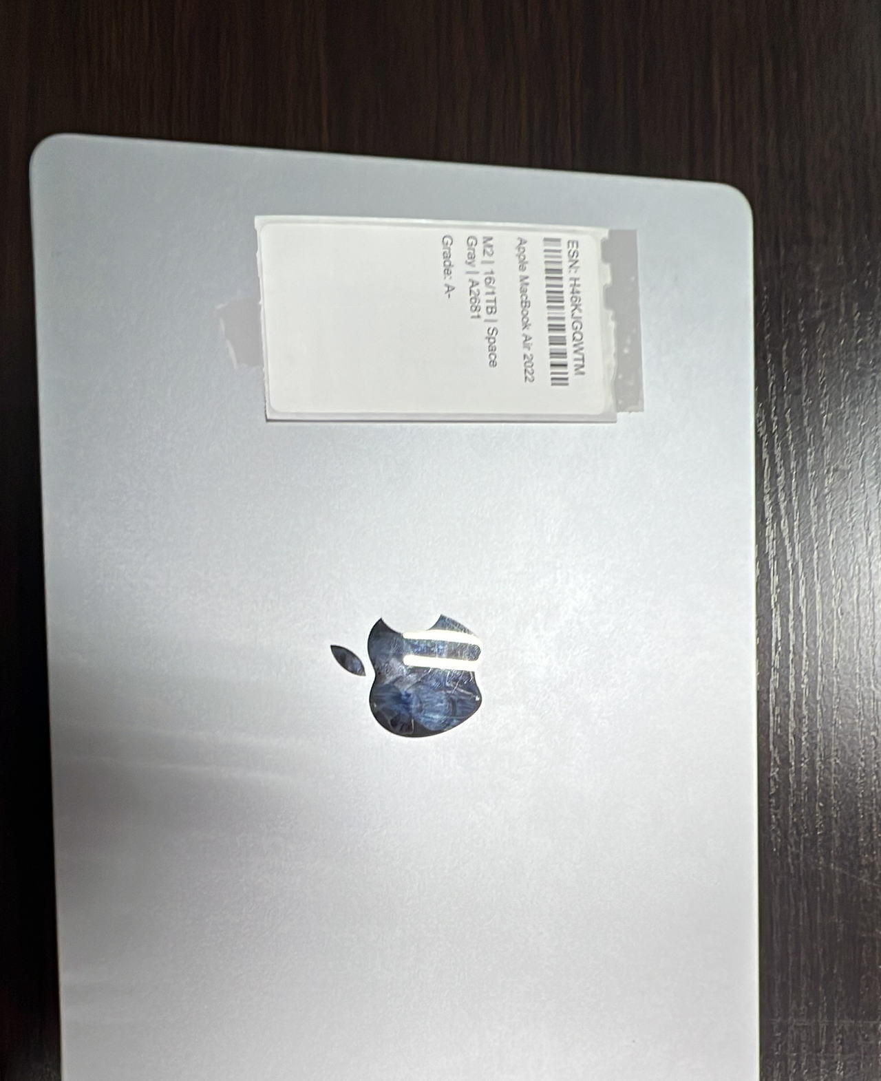 Apple MacBook Air 2022 M2 16GB 1TB Space Gray