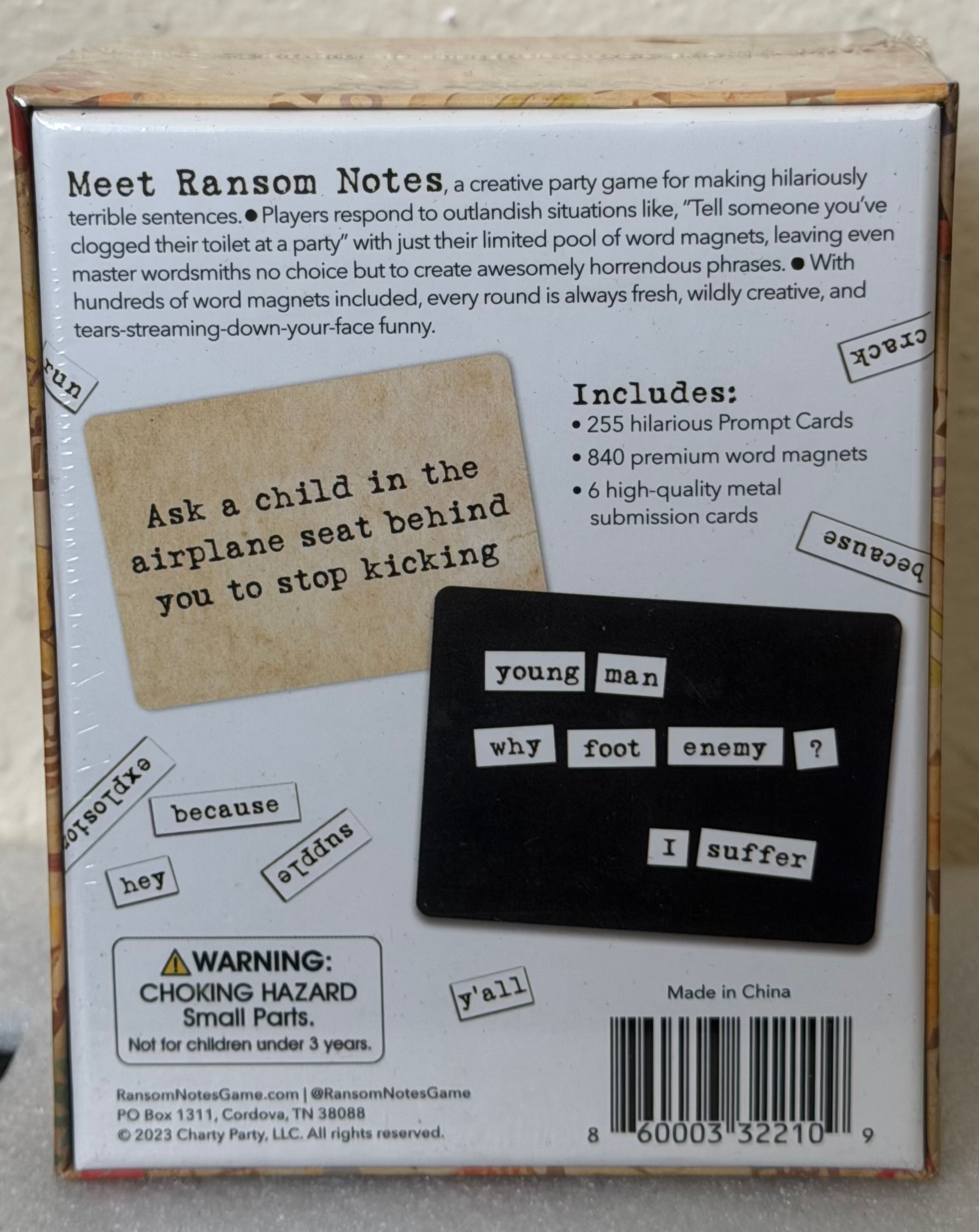 Ransom Notes: The Ridiculous Word Magnet Game - Image 4