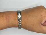 Men's Stainless Steel ID Bracelet - Image 3
